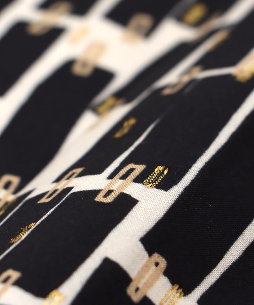 Jines（ジネス）の「Deveauxラメ入りプリントワイドパンツ（その他パンツ・レディース・ホワイト/ブラック・38）」の15枚目の写真