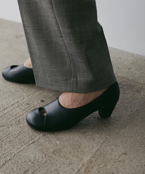 セール】CURVE LINE ROUND PUMPS（パンプス）｜MANOF（マノフ）の