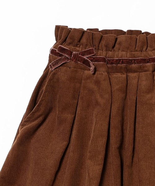 こども ビームス（コドモビームス）の「コーデュロイ ショーツイン スカート 2025FW（90～140cm）（スカート・キッズ・ブラウン/ネイビー・90/140/130/120/110/100）」の9枚目の写真