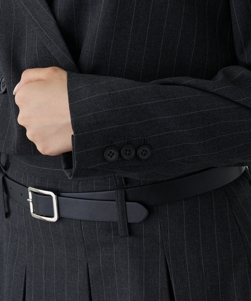 RAY CASSIN(レイカズン)の「ダブルショートジャケット(その他アウター・レディース・ブラック/グレー/チャコールグレー・FREE)」の13枚目の写真