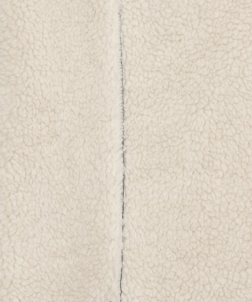 niko and...（ニコアンド）の「リバーシブルフェイクムートンコート（ムートンコート・レディース・ダークブラウン/ブラック・FREE）」の16枚目の写真