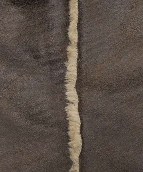 niko and...（ニコアンド）の「リバーシブルフェイクムートンコート（ムートンコート・レディース・ダークブラウン/ブラック・FREE）」の17枚目の写真