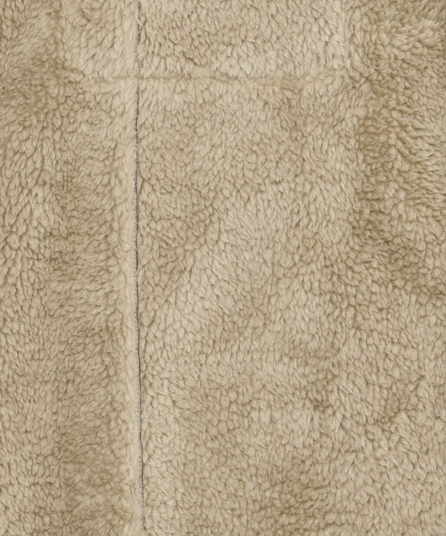 niko and...（ニコアンド）の「リバーシブルフェイクムートンコート（ムートンコート・レディース・ダークブラウン/ブラック・FREE）」の18枚目の写真