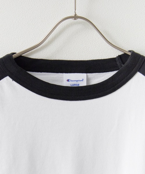 Champion(チャンピオン)の「Champion/チャンピオン L/S T-SHIRT ロンT(Tシャツ/カットソー・メンズ・ネイビー/ブラック/ブラウン/グレー・XL/L/M)」の5枚目の写真