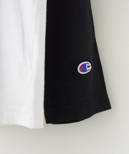 Champion(チャンピオン)の「Champion/チャンピオン L/S T-SHIRT ロンT(Tシャツ/カットソー・メンズ・ネイビー/ブラック/ブラウン/グレー・XL/L/M)」の7枚目の写真