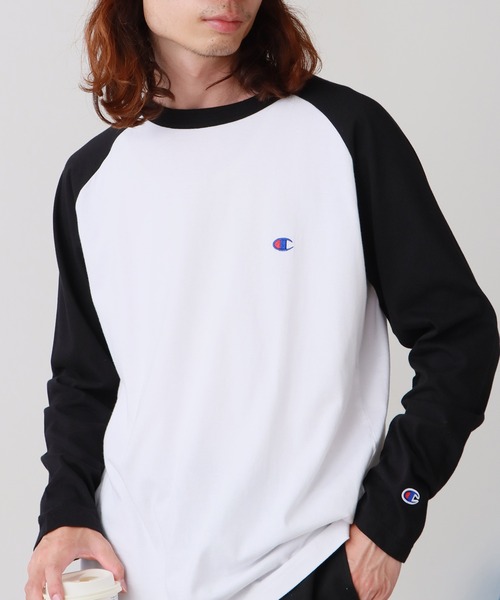 Champion(チャンピオン)の「Champion/チャンピオン L/S T-SHIRT ロンT(Tシャツ/カットソー・メンズ・ネイビー/ブラック/ブラウン/グレー・XL/L/M)」の15枚目の写真