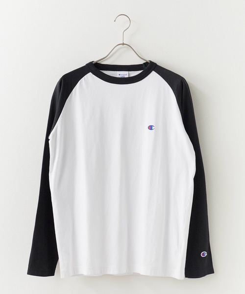 Champion(チャンピオン)の「Champion/チャンピオン L/S T-SHIRT ロンT(Tシャツ/カットソー・メンズ・ネイビー/ブラック/ブラウン/グレー・XL/L/M)」の9枚目の写真