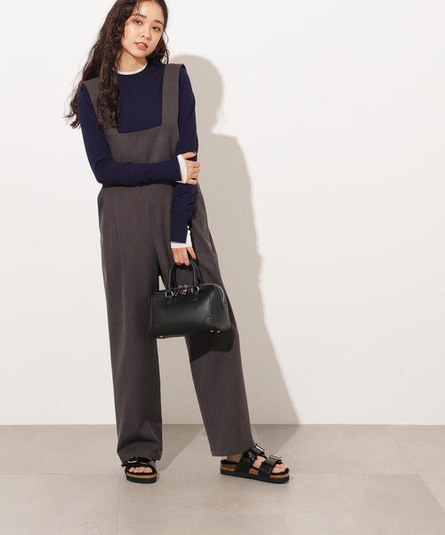 N.(N. Natural Beauty Basic)(エヌエヌナチュラルビューティーベーシック)の「レイヤード風ニット(ニット/セーター・レディース・ネイビー/ブルー/チャコールグレー・MEDIUM)」の6枚目の写真