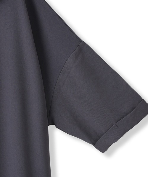 MAYSON GREY（メイソングレイ）の「【WEB限定】スキッパーチュニックワンピース≪洗濯機で洗える≫（ワンピース・レディース・ベージュ/チャコールグレー/ブラック・M）」の21枚目の写真