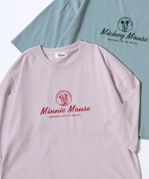 Disney/ディズニー ファミリープリント ワイドシルエット 7分袖Tシャツ