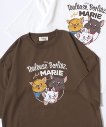 Disney/ディズニー ファミリープリント ワイドシルエット 7分袖Tシャツ