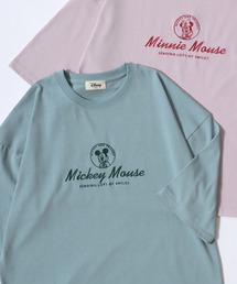 Disney/ディズニー ファミリープリント ワイドシルエット 7分袖Tシャツ