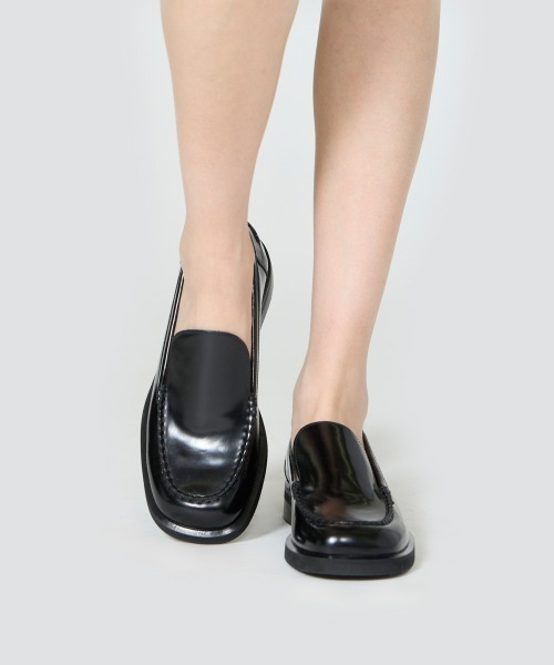 SCROFA ローファー 2.5cm BLACK（ローファー）｜PELLICO SUNNY