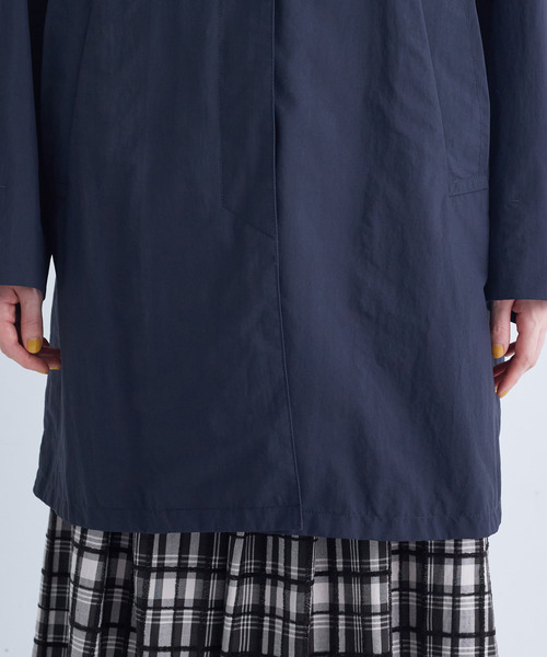 conges payes ADIEU TRISTESSE（コンジェ ペイエ アデュートリステス）の「ライナー付きステンカラーコート（その他アウター・レディース・ベージュ/ブラック・38）」の6枚目の写真