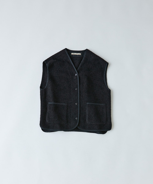 conges payes ADIEU TRISTESSE（コンジェ ペイエ アデュートリステス）の「ライナー付きステンカラーコート（その他アウター・レディース・ベージュ/ブラック・38）」の8枚目の写真