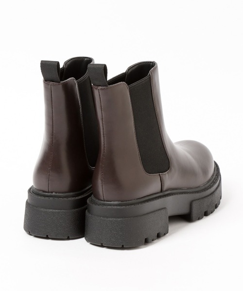 LEPSIM（レプシィム）の「サイドゴアブーツ　589571（ブーツ・レディース・ダークブラウン/ブラック・SMALL/LARGE/MEDIUM）」の10枚目の写真