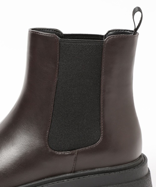 LEPSIM（レプシィム）の「サイドゴアブーツ　589571（ブーツ・レディース・ダークブラウン/ブラック・SMALL/LARGE/MEDIUM）」の16枚目の写真