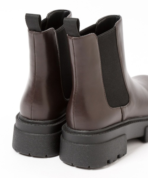 LEPSIM（レプシィム）の「サイドゴアブーツ　589571（ブーツ・レディース・ダークブラウン/ブラック・SMALL/LARGE/MEDIUM）」の18枚目の写真