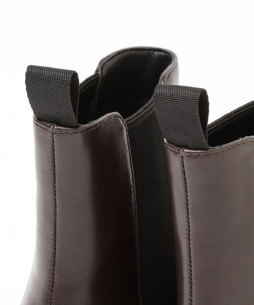 LEPSIM（レプシィム）の「サイドゴアブーツ　589571（ブーツ・レディース・ダークブラウン/ブラック・SMALL/LARGE/MEDIUM）」の19枚目の写真