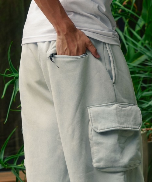 BEN DAVIS（ベンデイビス）の「【BEN DAVIS/ベンデイビス】パウダーブリーチ スウェット カーゴパンツ（カーゴパンツ・メンズ・チャコールグレー/ブラック/オフホワイト・MEDIUM/LARGE/X-LARGE）」の10枚目の写真