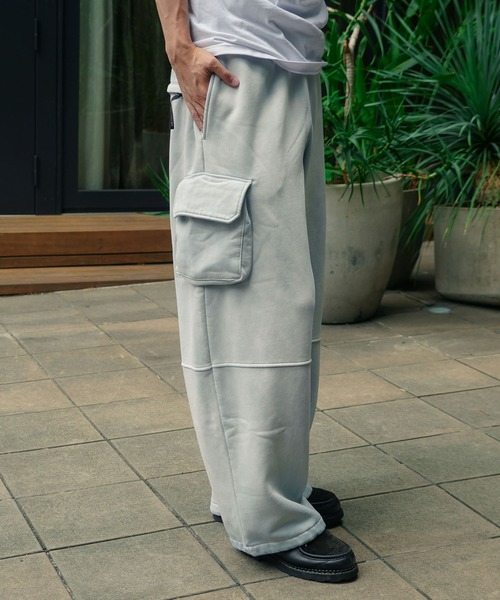 BEN DAVIS（ベンデイビス）の「【BEN DAVIS/ベンデイビス】パウダーブリーチ スウェット カーゴパンツ（カーゴパンツ・メンズ・チャコールグレー/ブラック/オフホワイト・MEDIUM/LARGE/X-LARGE）」の9枚目の写真