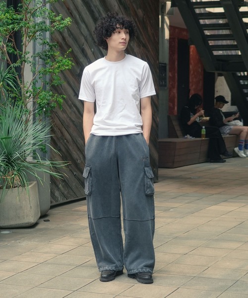BEN DAVIS（ベンデイビス）の「【BEN DAVIS/ベンデイビス】パウダーブリーチ スウェット カーゴパンツ（カーゴパンツ・メンズ・チャコールグレー/ブラック/オフホワイト・MEDIUM/LARGE/X-LARGE）」の11枚目の写真