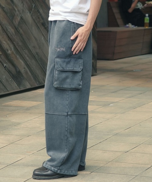 BEN DAVIS（ベンデイビス）の「【BEN DAVIS/ベンデイビス】パウダーブリーチ スウェット カーゴパンツ（カーゴパンツ・メンズ・チャコールグレー/ブラック/オフホワイト・MEDIUM/LARGE/X-LARGE）」の16枚目の写真