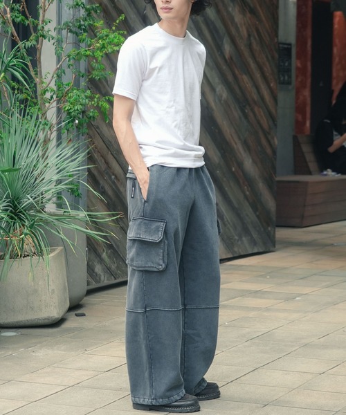 BEN DAVIS（ベンデイビス）の「【BEN DAVIS/ベンデイビス】パウダーブリーチ スウェット カーゴパンツ（カーゴパンツ・メンズ・チャコールグレー/ブラック/オフホワイト・MEDIUM/LARGE/X-LARGE）」の14枚目の写真