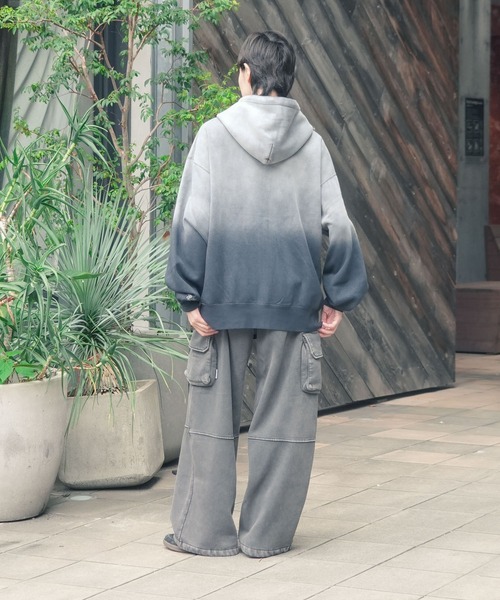 BEN DAVIS（ベンデイビス）の「【BEN DAVIS/ベンデイビス】パウダーブリーチ スウェット カーゴパンツ（カーゴパンツ・メンズ・チャコールグレー/ブラック/オフホワイト・MEDIUM/LARGE/X-LARGE）」の20枚目の写真