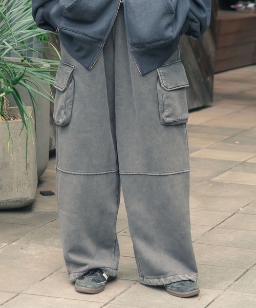 BEN DAVIS（ベンデイビス）の「【BEN DAVIS/ベンデイビス】パウダーブリーチ スウェット カーゴパンツ（カーゴパンツ・メンズ・チャコールグレー/ブラック/オフホワイト・MEDIUM/LARGE/X-LARGE）」の21枚目の写真