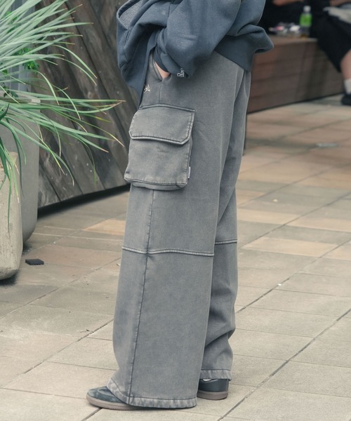 BEN DAVIS（ベンデイビス）の「【BEN DAVIS/ベンデイビス】パウダーブリーチ スウェット カーゴパンツ（カーゴパンツ・メンズ・チャコールグレー/ブラック/オフホワイト・MEDIUM/LARGE/X-LARGE）」の22枚目の写真