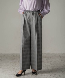 la.f…（ラエフ）の「グレンチェックパンツ≪洗濯機で洗える≫（その他パンツ・レディース）」