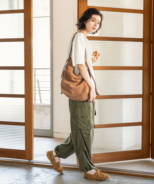 セール】ヤワラカカーゴパンツ（カーゴパンツ）｜niko and