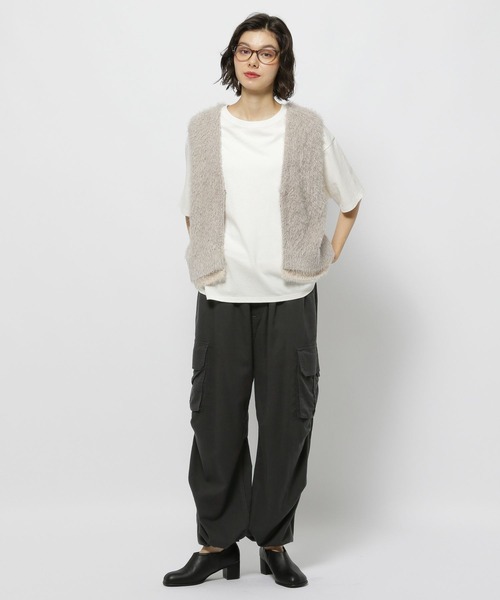 セール】ヤワラカカーゴパンツ（カーゴパンツ）｜niko and