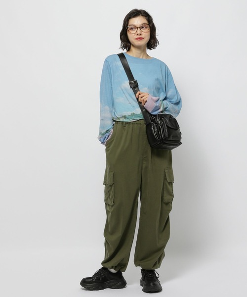 niko and...（ニコアンド）の「ヤワラカカーゴパンツ（カーゴパンツ・レディース・カーキ/ブラック/ブラウン・MEDIUM/LARGE）」の20枚目の写真