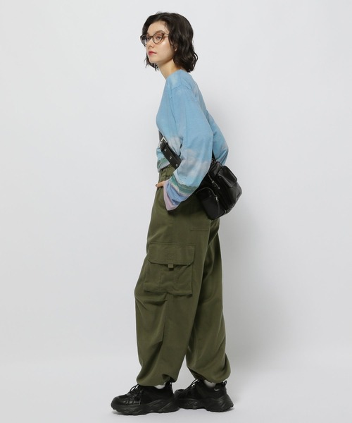 niko and...（ニコアンド）の「ヤワラカカーゴパンツ（カーゴパンツ・レディース・カーキ/ブラック/ブラウン・MEDIUM/LARGE）」の21枚目の写真