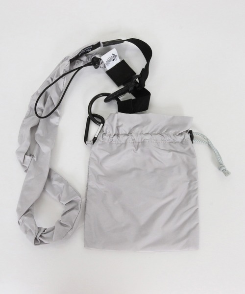 No Rain No Rainbow（ノーレインノーレインボー）の「mko13107-NR mini shoulder bag ショルダーバッグ(NR25W-39)（ショルダーバッグ・メンズ・ブラック/ブラック×グレー/グレー・FREE）」の17枚目の写真