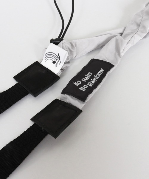 No Rain No Rainbow（ノーレインノーレインボー）の「mko13107-NR mini shoulder bag ショルダーバッグ(NR25W-39)（ショルダーバッグ・メンズ・ブラック/ブラック×グレー/グレー・FREE）」の21枚目の写真