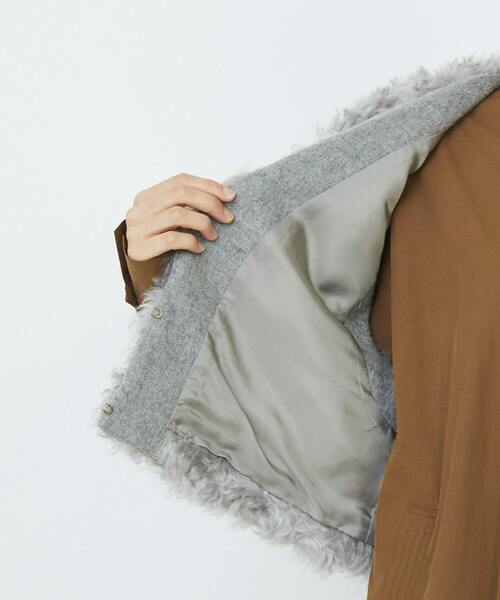 LOISIR（ロワズィール）の「【少量生産】シュタイフ・ファーベスト（ベスト・レディース・グレー・FREE）」の2枚目の写真