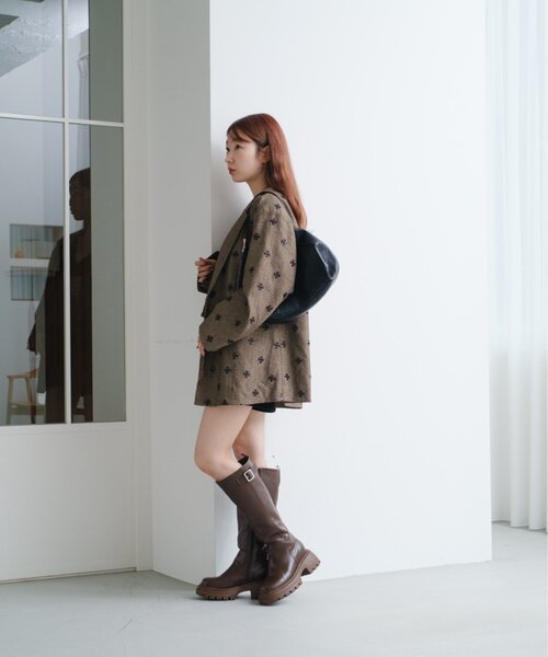 Kastane（カスタネ）の「ビジュージャケット（テーラードジャケット・レディース・ブラック/グレー/ブラウン・FREE）」の12枚目の写真