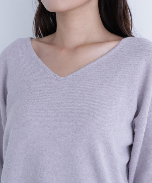 セール】◇FOX混ジェントリーシリーズ Vネックニット（ニット/セーター