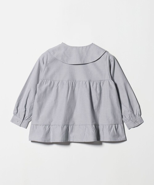 green label relaxing（グリーンレーベルリラクシング）の「チュニック ブラウス / キッズ  120cm-160cm（シャツ/ブラウス・キッズ・ライトグレー/ライトブルー・160cm/120cm/150cm/130cm/140cm）」の17枚目の写真