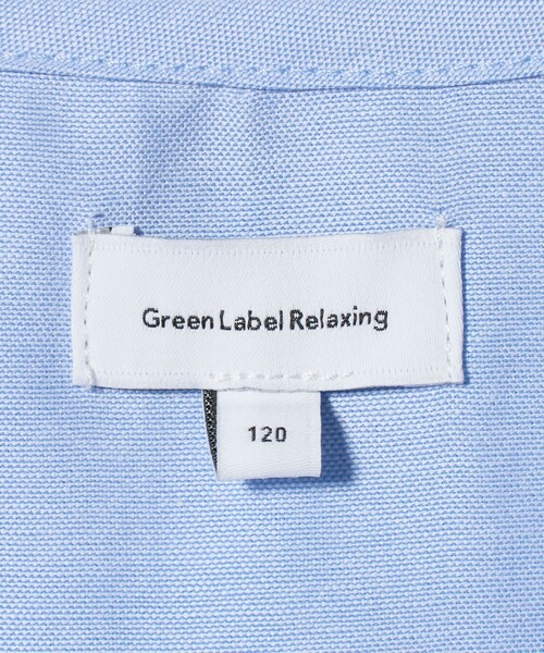 green label relaxing（グリーンレーベルリラクシング）の「チュニック ブラウス / キッズ  120cm-160cm（シャツ/ブラウス・キッズ・ライトグレー/ライトブルー・160cm/120cm/150cm/130cm/140cm）」の20枚目の写真