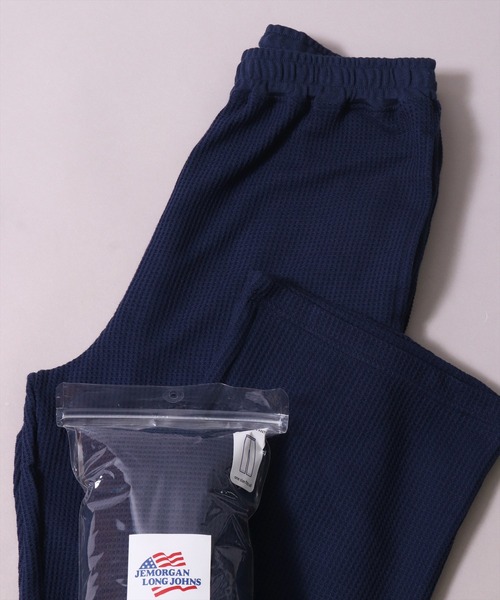 JEMORGAN(ジェーイーモーガン)の「(LK)【JEMORGAN】【パック入り】無地 & 小花柄 ワッフル パンツ(スウェットパンツ・レディース・ブラック/杢グレー/ネイビー/ナチュラル/ブルー系1/ピンク系1/パープル系1・FREE)」の19枚目の写真