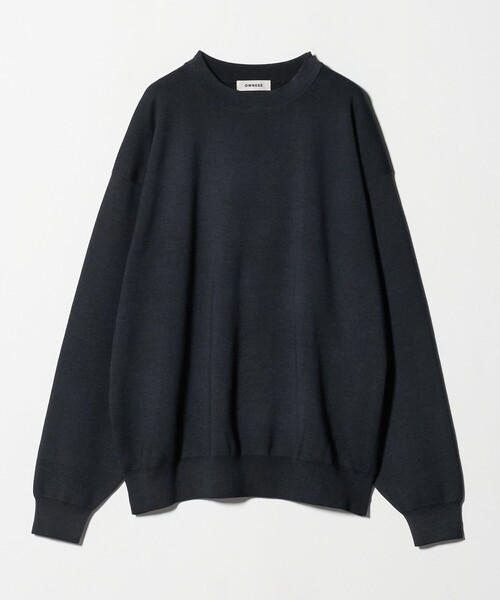 OWNESS＞SNOW WASH スムース クルーネック ニット（ニット/セーター