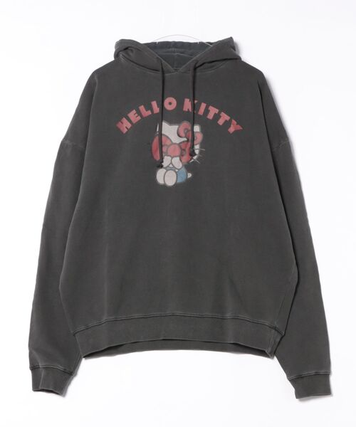 sanrio(サンリオ)の「サンリオ ピグメントパーカー(パーカー・レディース・スミクロ・M/L/XL)」の2枚目の写真