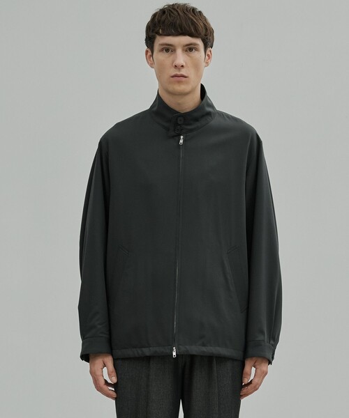 UNITED TOKYO(ユナイテッドトウキョウ)の「TECHNO WOOL スウィングトップブルゾン(ブルゾン・メンズ・ダークグレー/オリーブ/ブラック・1/2)」の16枚目の写真