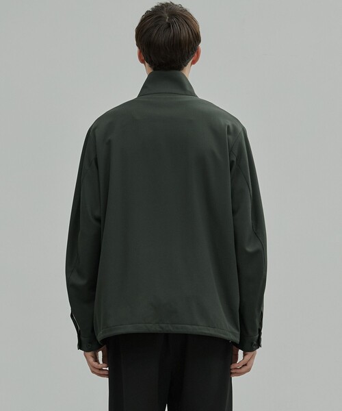 UNITED TOKYO(ユナイテッドトウキョウ)の「TECHNO WOOL スウィングトップブルゾン(ブルゾン・メンズ・ダークグレー/オリーブ/ブラック・1/2)」の21枚目の写真