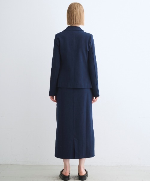three dots（スリードッツ）の「ストレッチポンチ ジャケット（テーラードジャケット・レディース・ブラック/グレー系その他/ブルー系その他・SMALL/MEDIUM）」の13枚目の写真