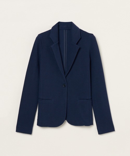 three dots（スリードッツ）の「ストレッチポンチ ジャケット（テーラードジャケット・レディース・ブラック/グレー系その他/ブルー系その他・SMALL/MEDIUM）」の4枚目の写真